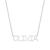 Kids Linear Name Necklace