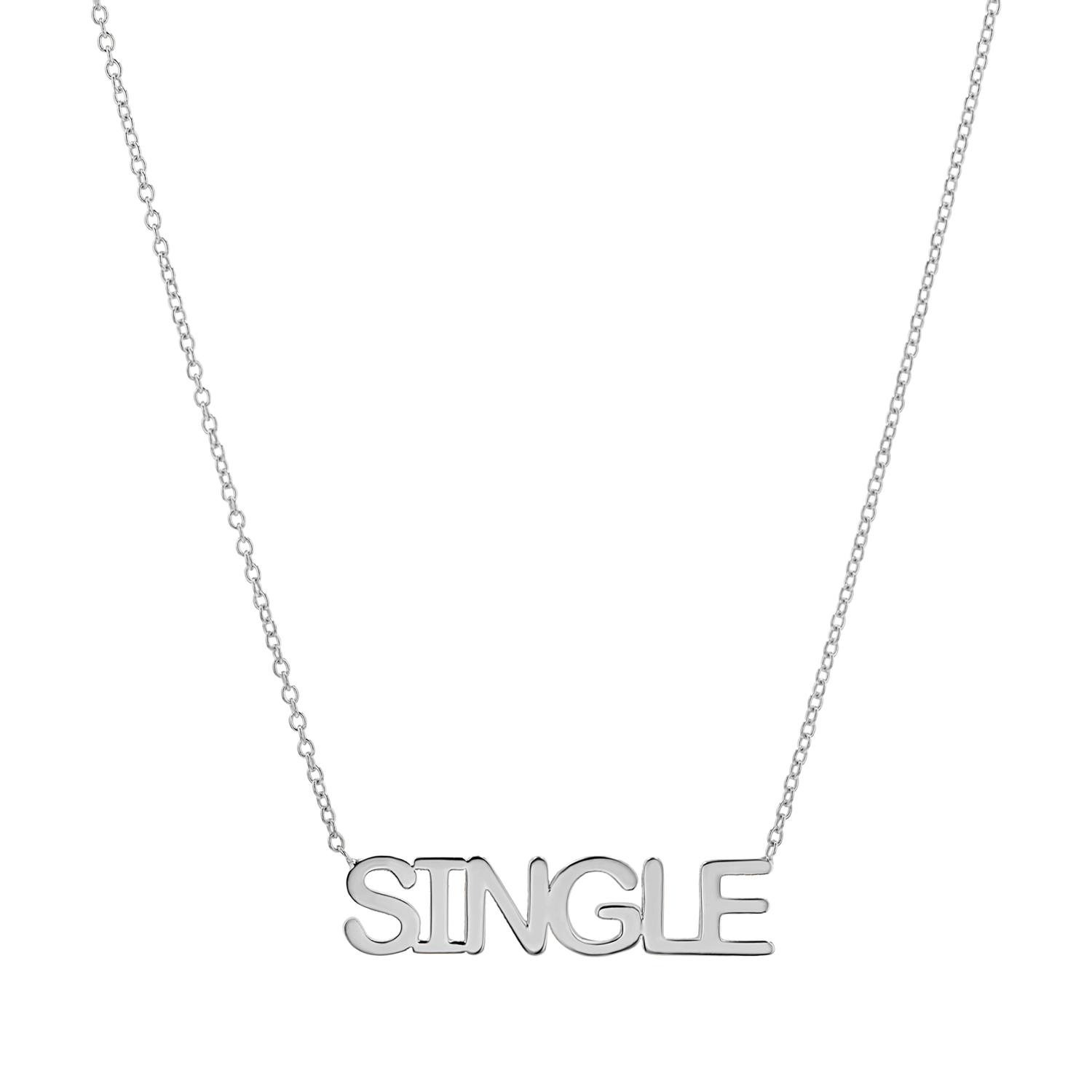 "SINGLE" Linear Necklace