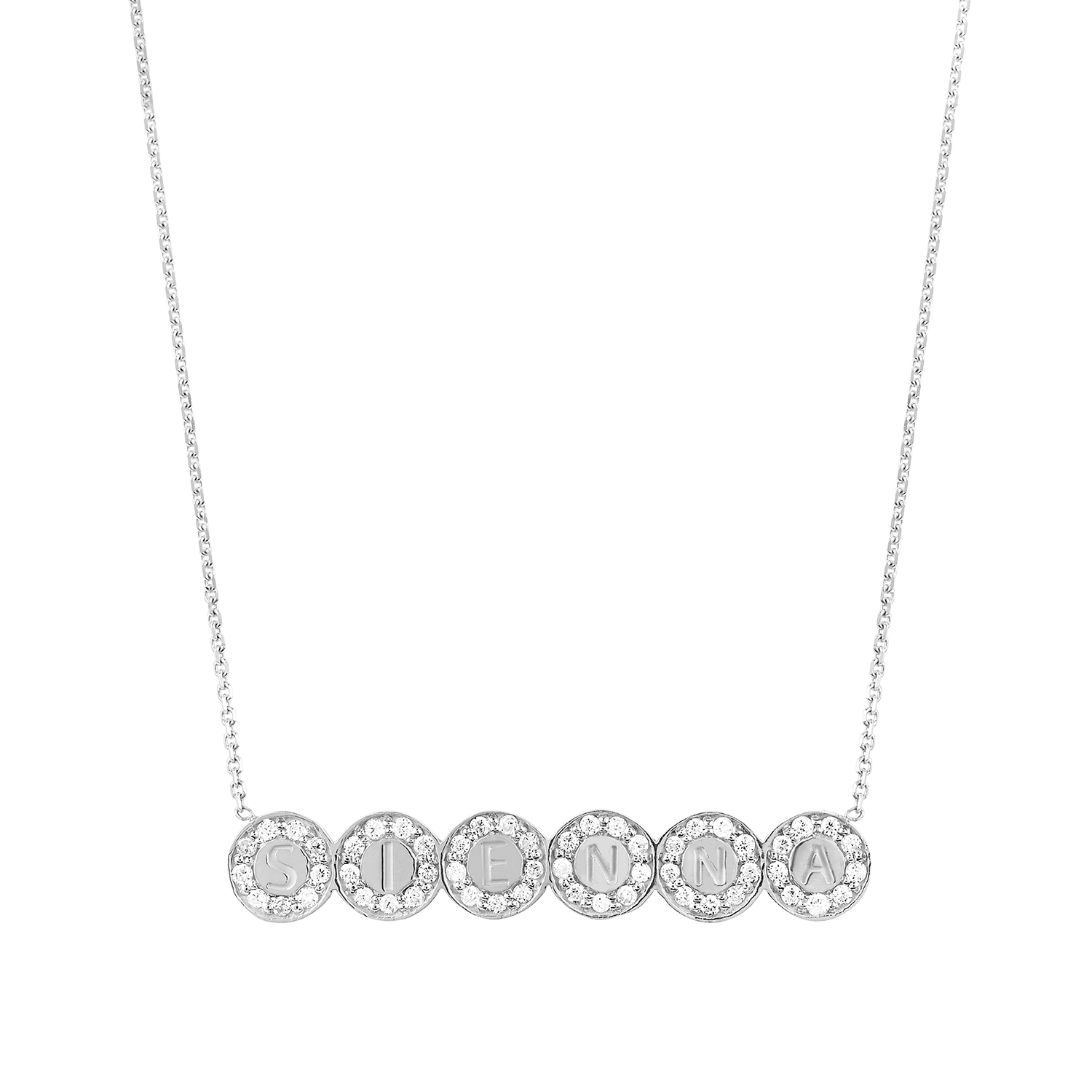 Custom Diamond Bubble Necklace