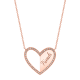 Kids Best Friend Heart Necklaces (Set of 2)
