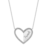 Best Friend Heart Necklaces (Set of 2)