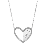 Kids Best Friend Heart Necklaces (Set of 2)