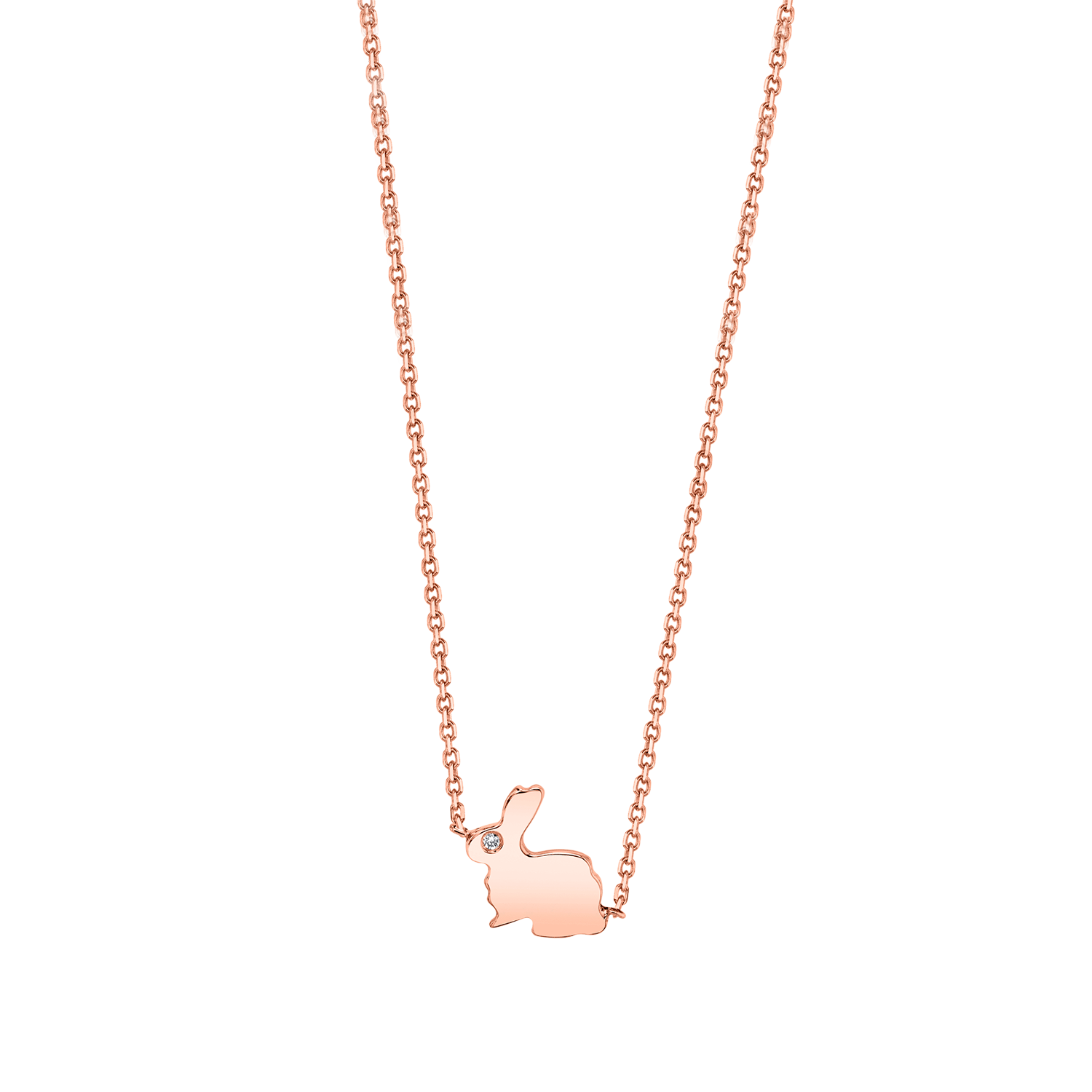 Kids Dainty Bunny Rabbit Necklace