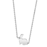 Dainty Bunny Rabbit Necklace