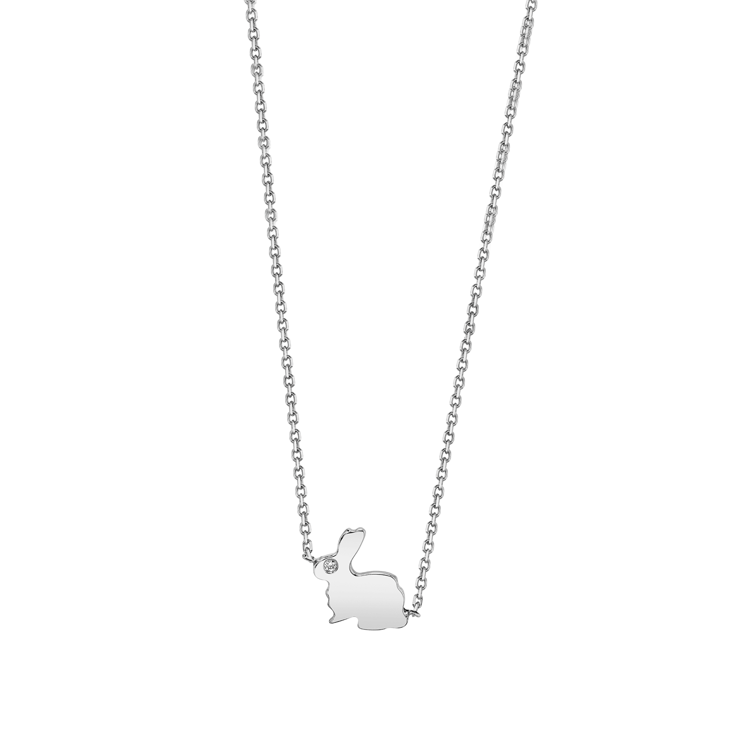 Kids Dainty Bunny Rabbit Necklace
