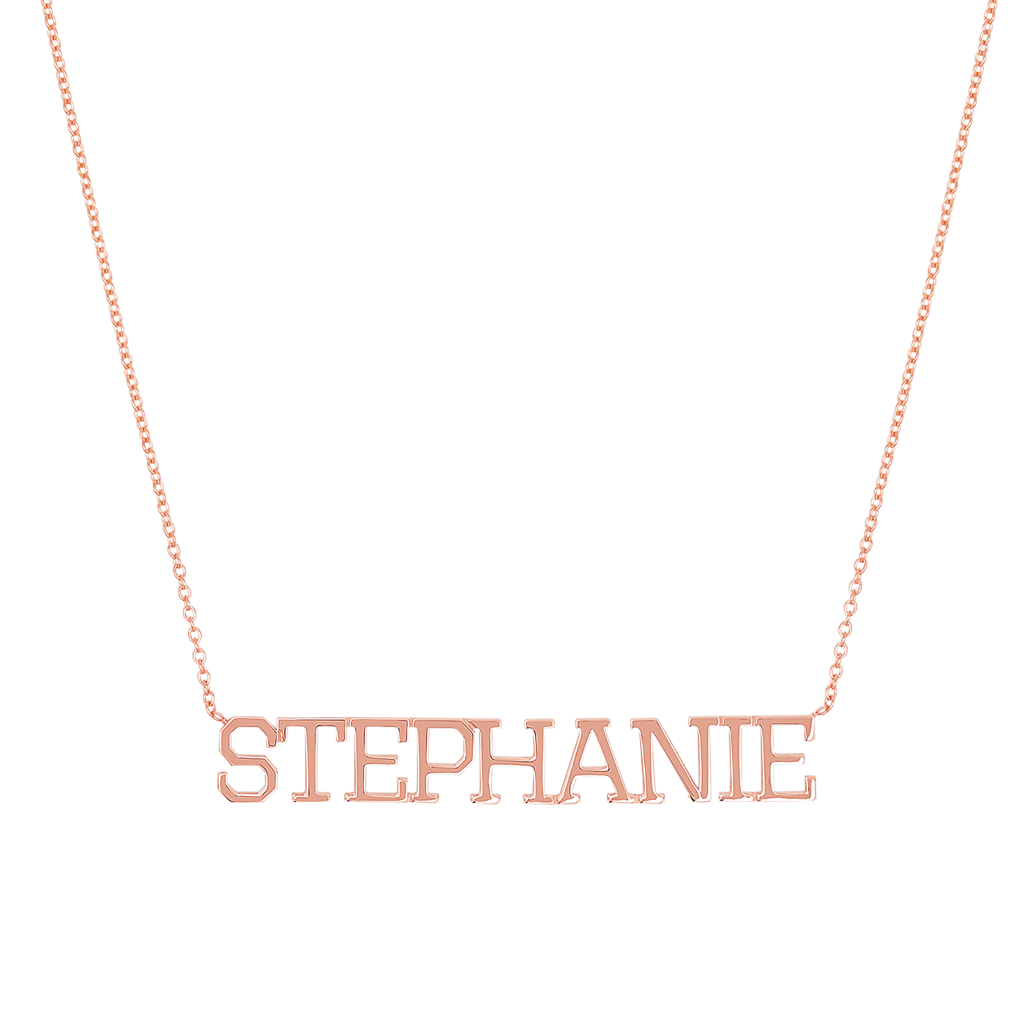 Varsity Name Necklace