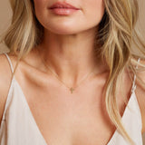 Bubble Cross Necklace