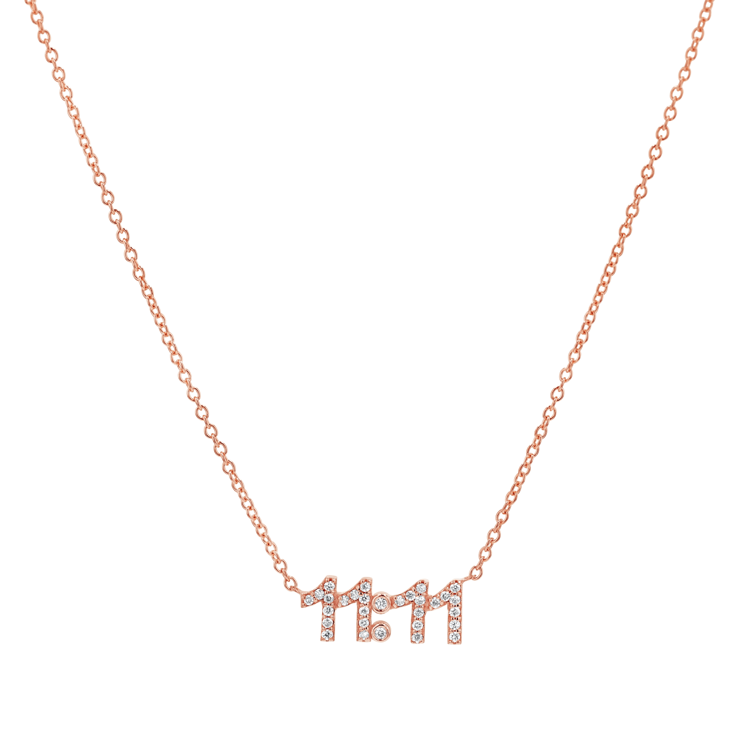 11:11 Diamond Necklace