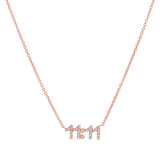 11:11 Diamond Necklace