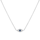 Kids Diamond Evil Eye Necklace