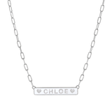 Custom Enamel ID Necklace