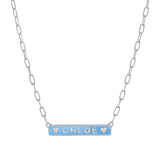 Custom Enamel ID Necklace