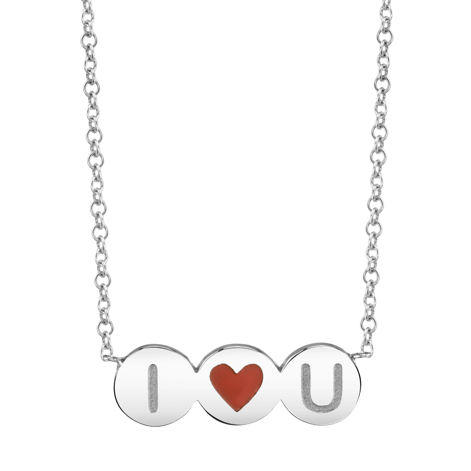 I Love You Bubble Necklace