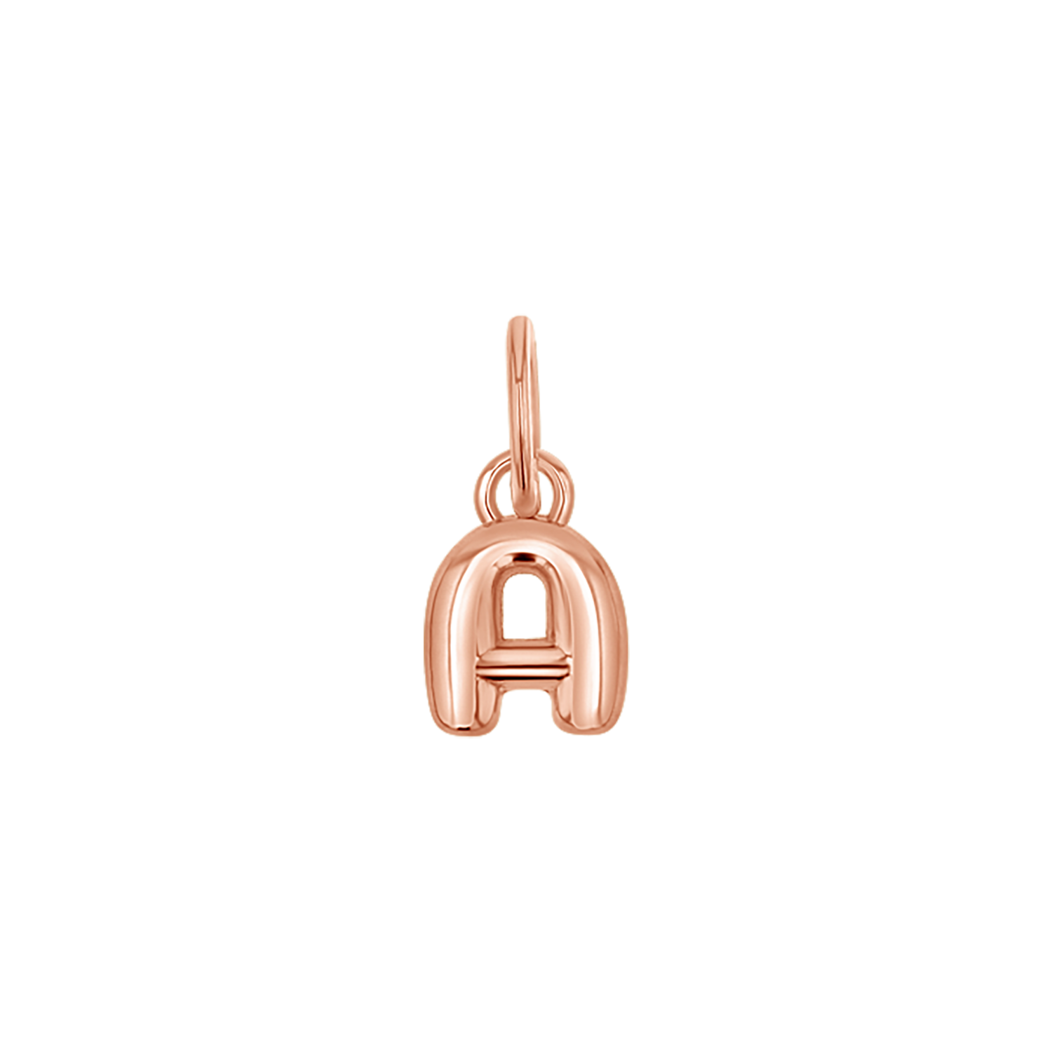 Puff Letter Charm