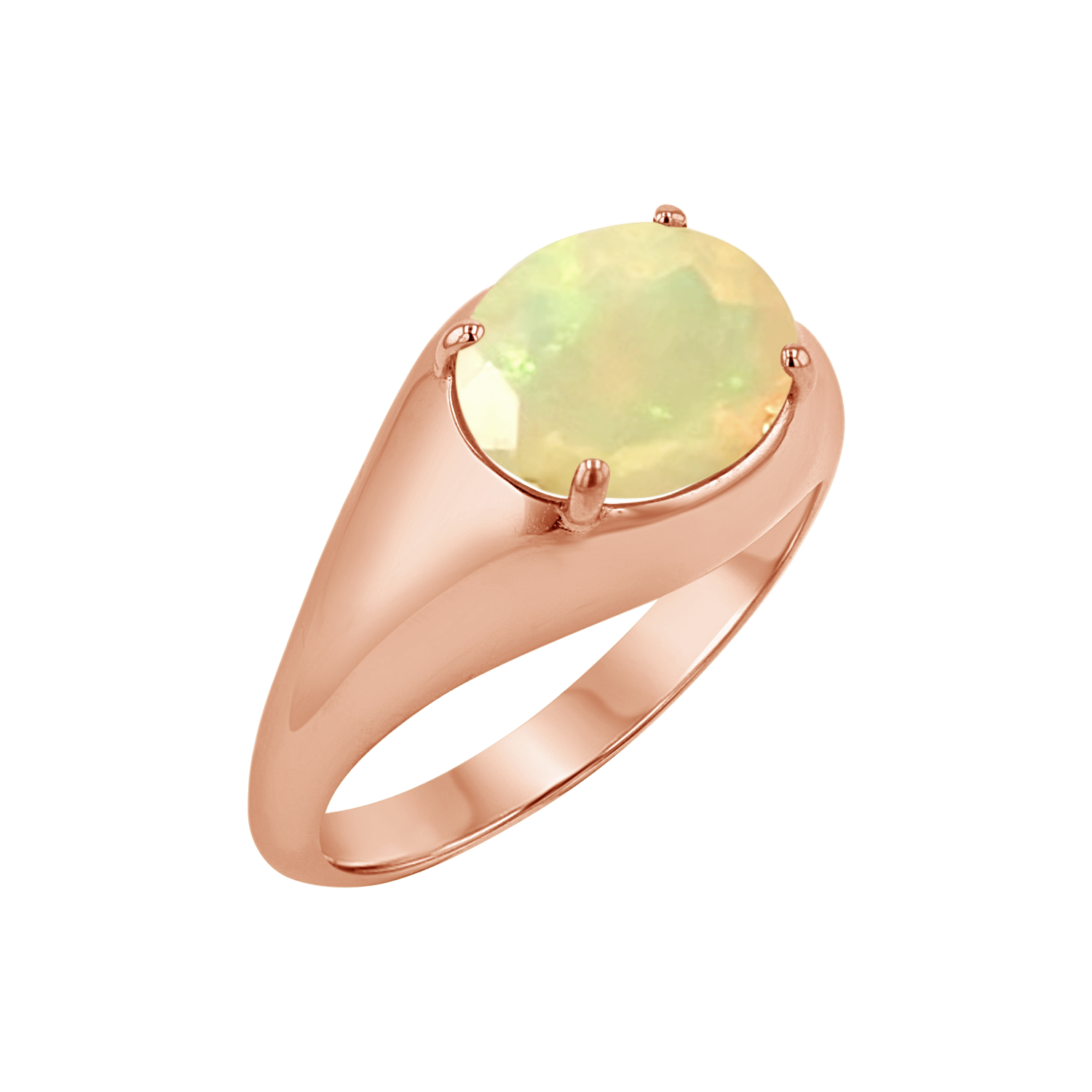 Grand Opal Signet Ring