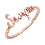 Zodiac Script Ring