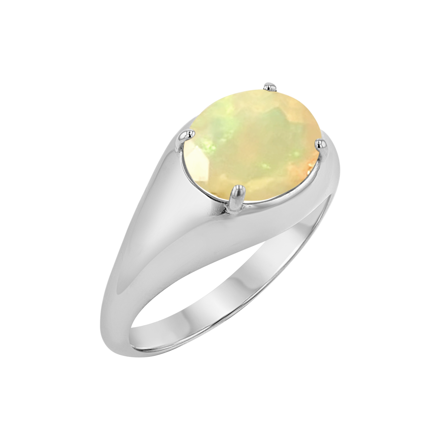 Grand Opal Signet Ring