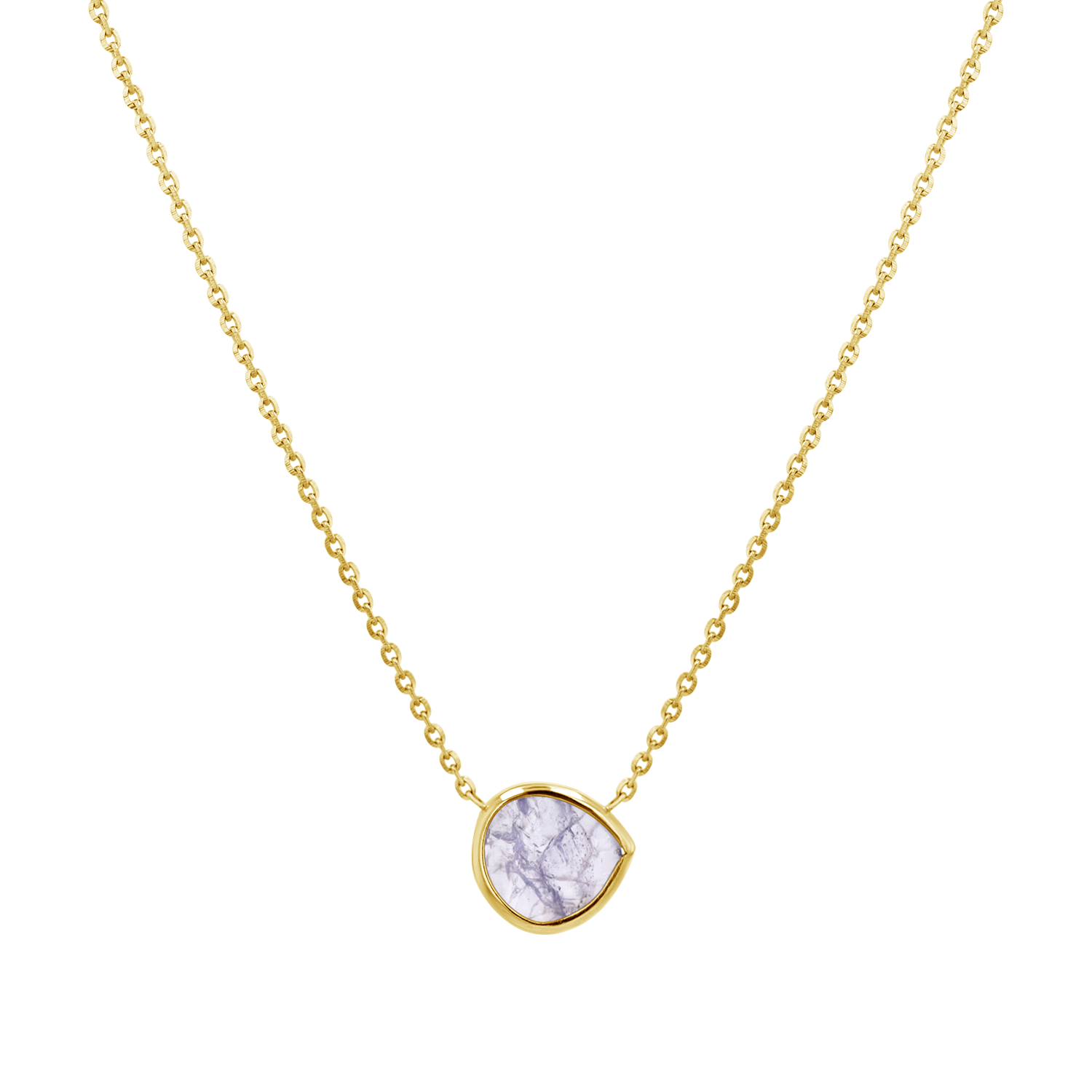 Tanzanite Gemstone Necklace