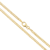 14K Dainty Cuban Link Chain Necklace