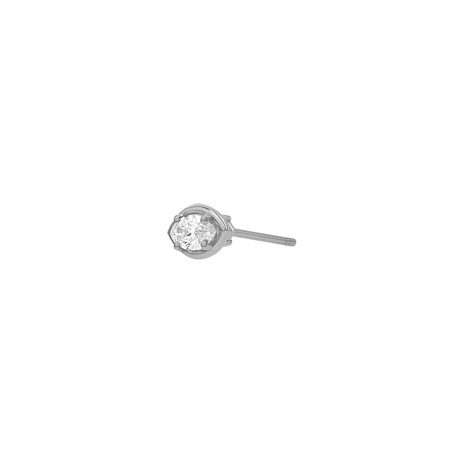 Marquise Diamond Stud Earrings