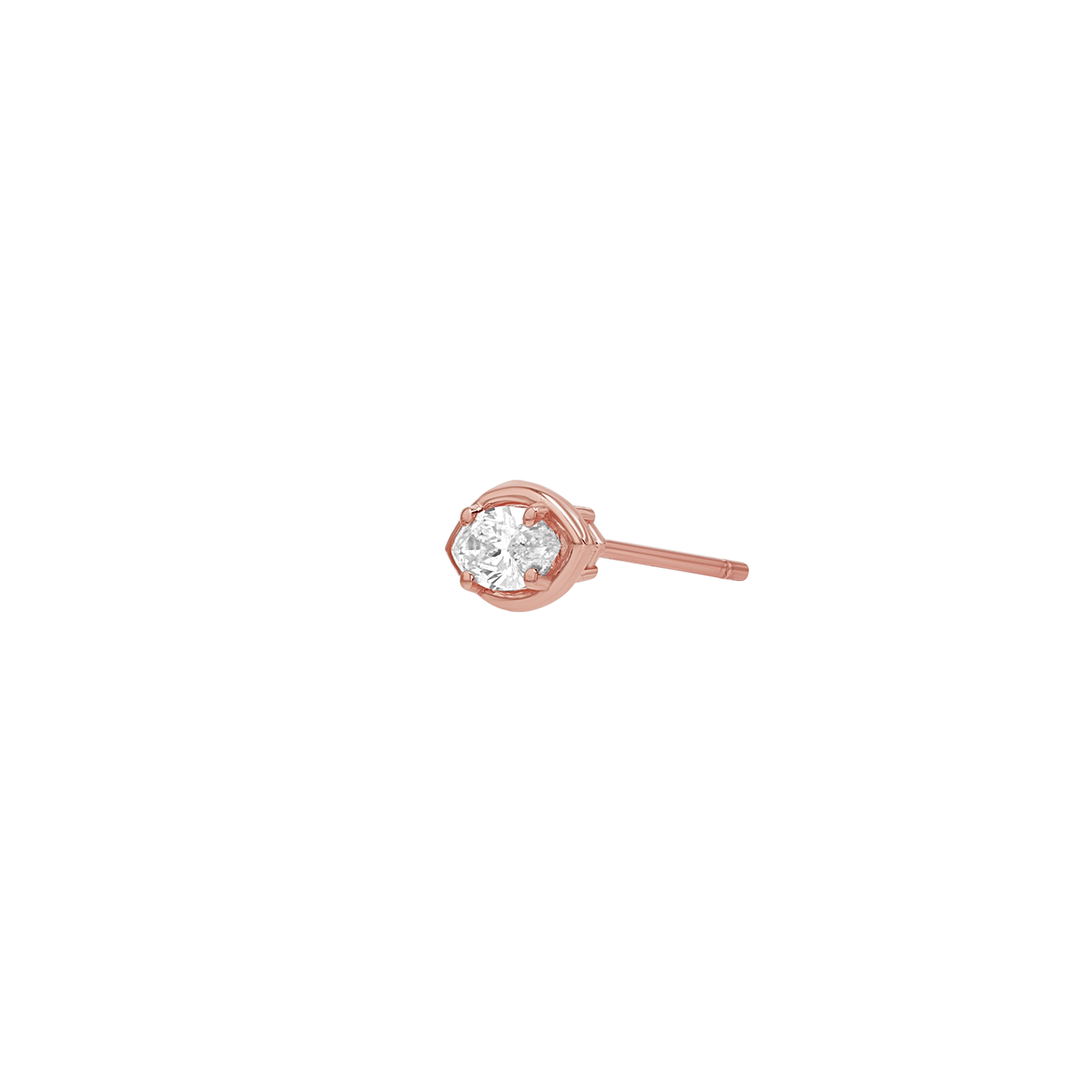 Marquise Diamond Stud Earrings