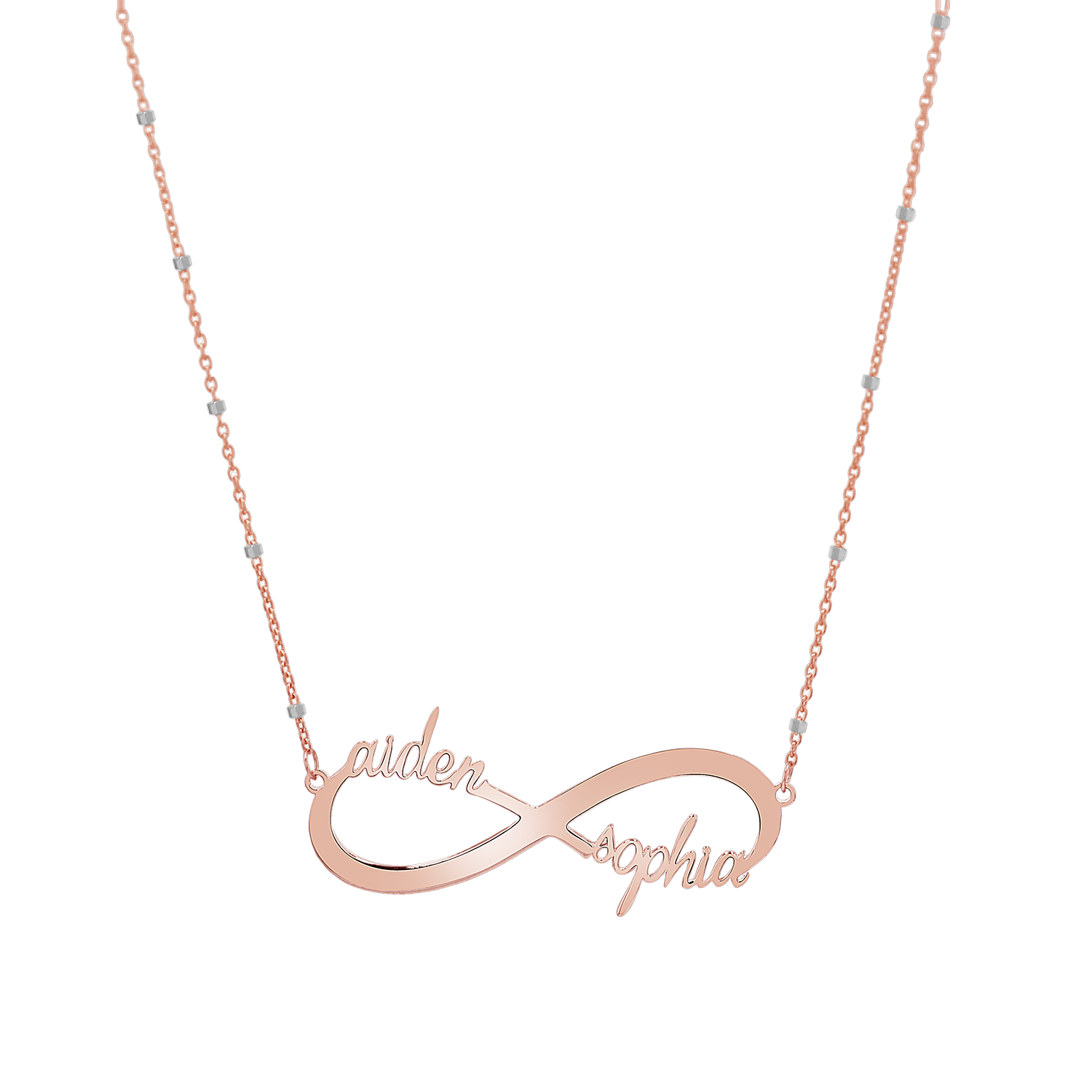 Infinity Custom Name Necklace