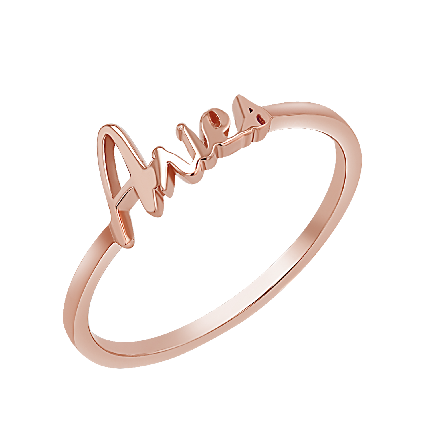 Zodiac Script Ring