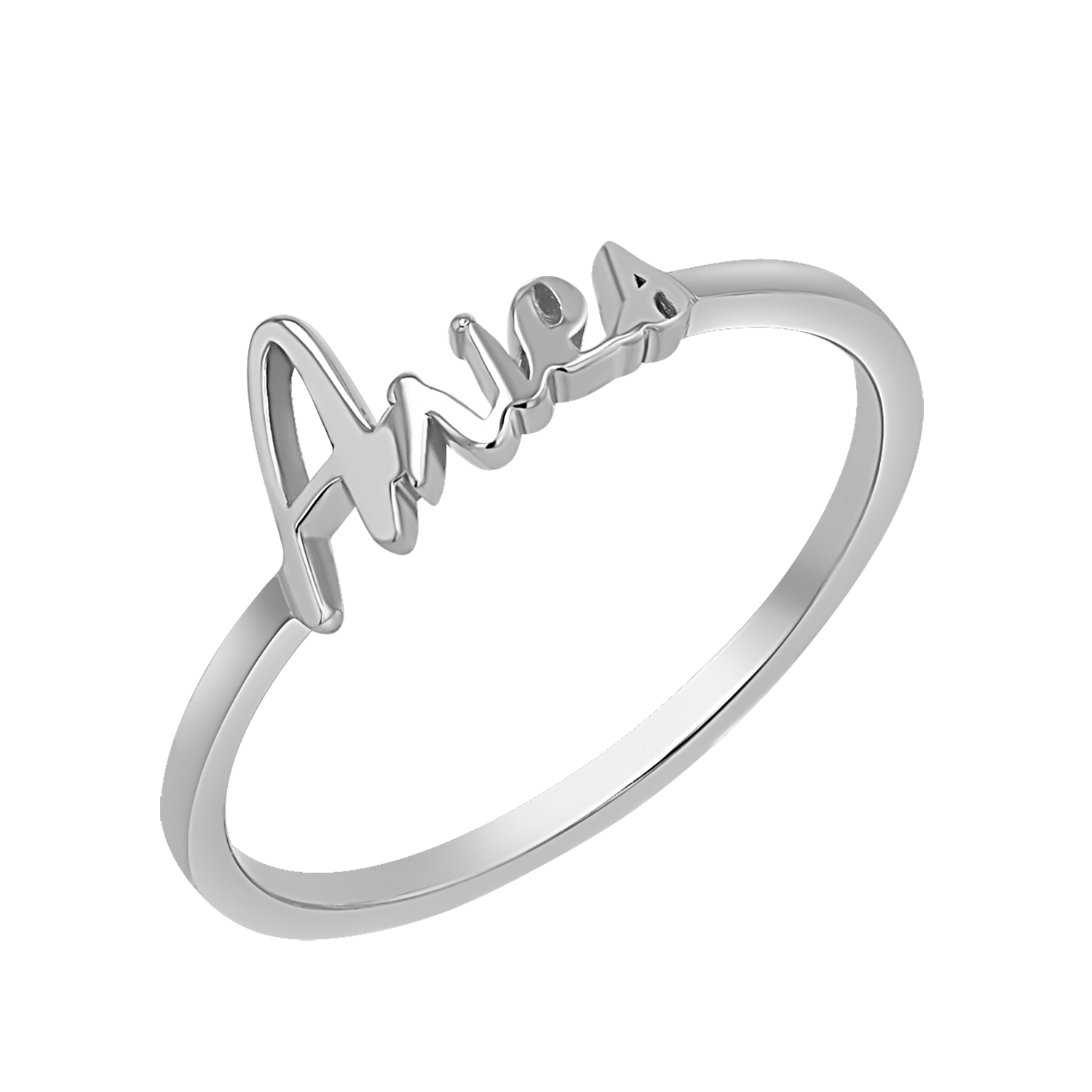 Zodiac Script Ring