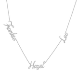 Trois Name Necklace