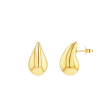 Puff Rain Drop Earrings