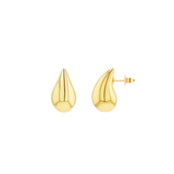 Puff Rain Drop Earrings