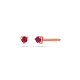 Tiny Gemstone Stud Earrings