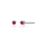 Tiny Gemstone Stud Earrings