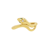 Diamond Serpentine Wrap Ring