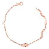 Diamond Serpentine Strand Bracelet