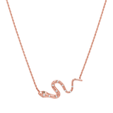 Diamond Serpentine Necklace
