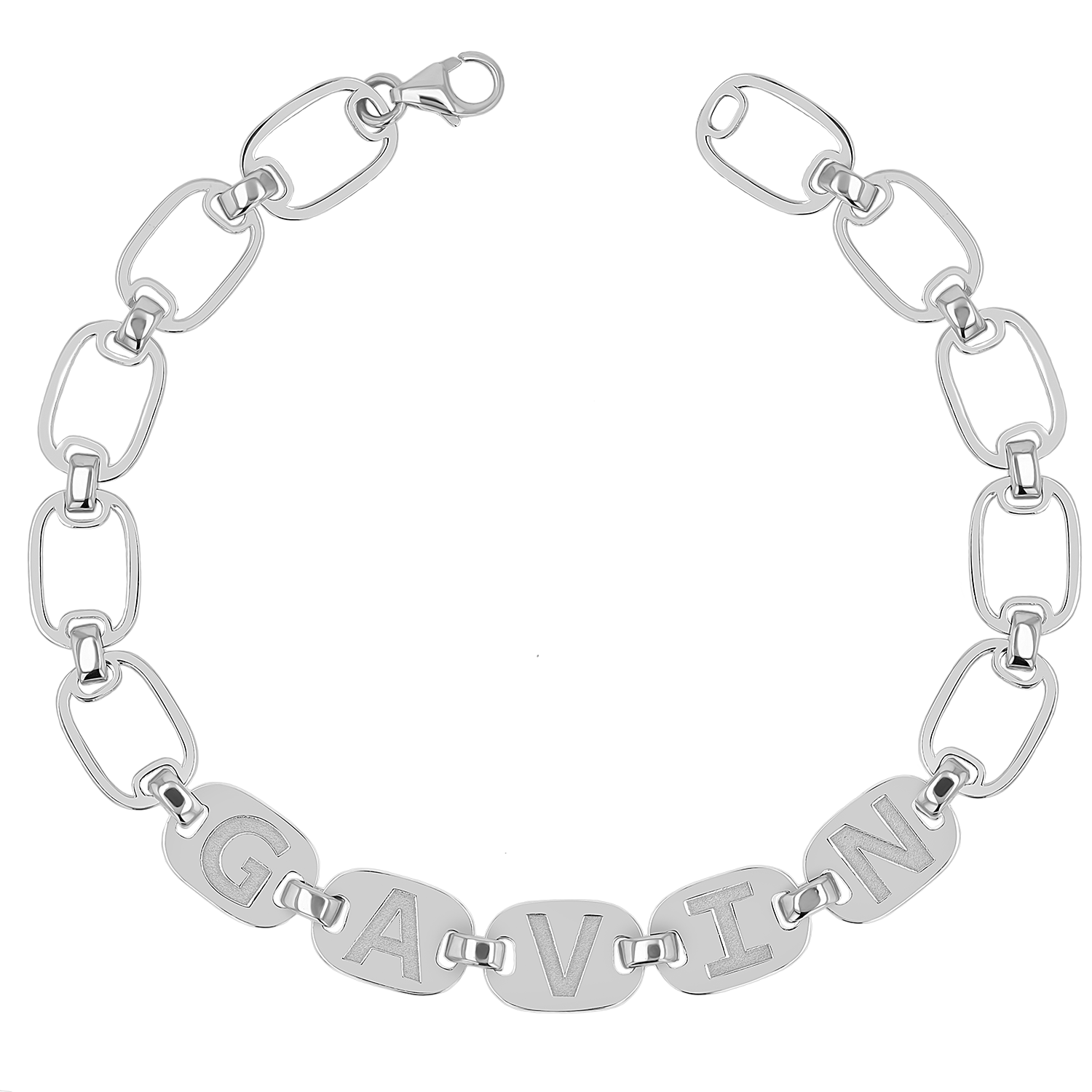 Custom Chain Link Name Bracelet