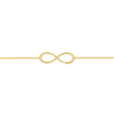 Infinity Letter Bracelet