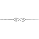 Infinity Letter Bracelet