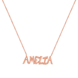 Graffiti Name Necklace