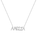Graffiti Name Necklace