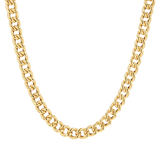 14K Grand Cuban Curb Link Necklace