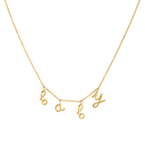Mini Letter Baby Necklace