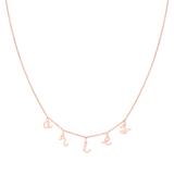Custom Mini Letter Necklace