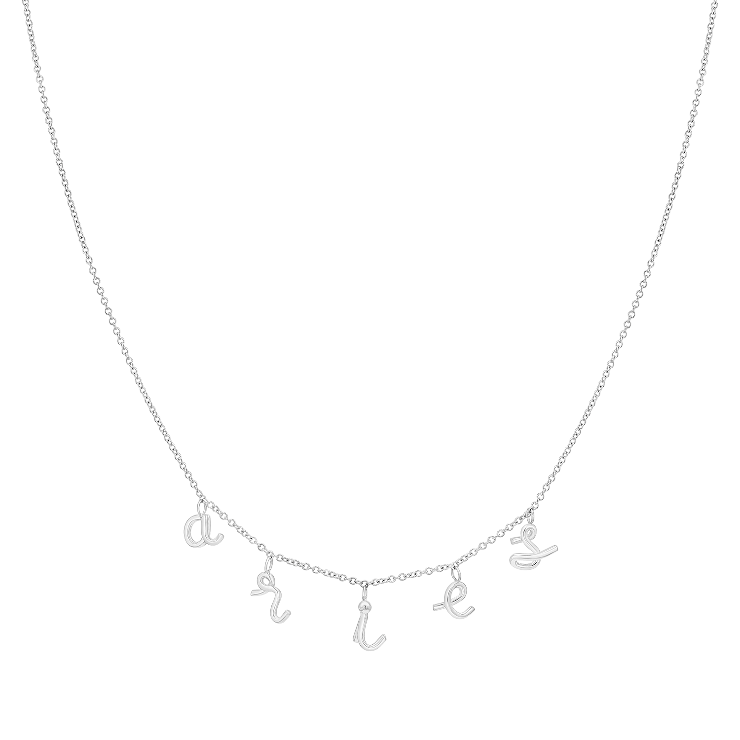 Custom Mini Letter Necklace