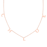Spaced Letter Necklace