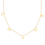 Spaced Letter Necklace