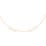 Deux Name Necklace