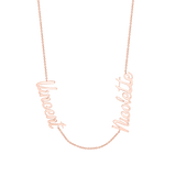 Deux Name Necklace