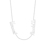 Deux Name Necklace